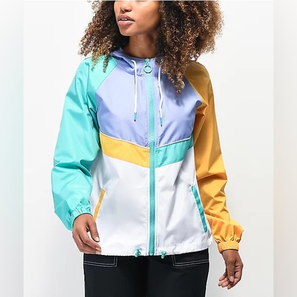 A-Lab Tops - A-Lab Amadi Colorblock Windbreaker